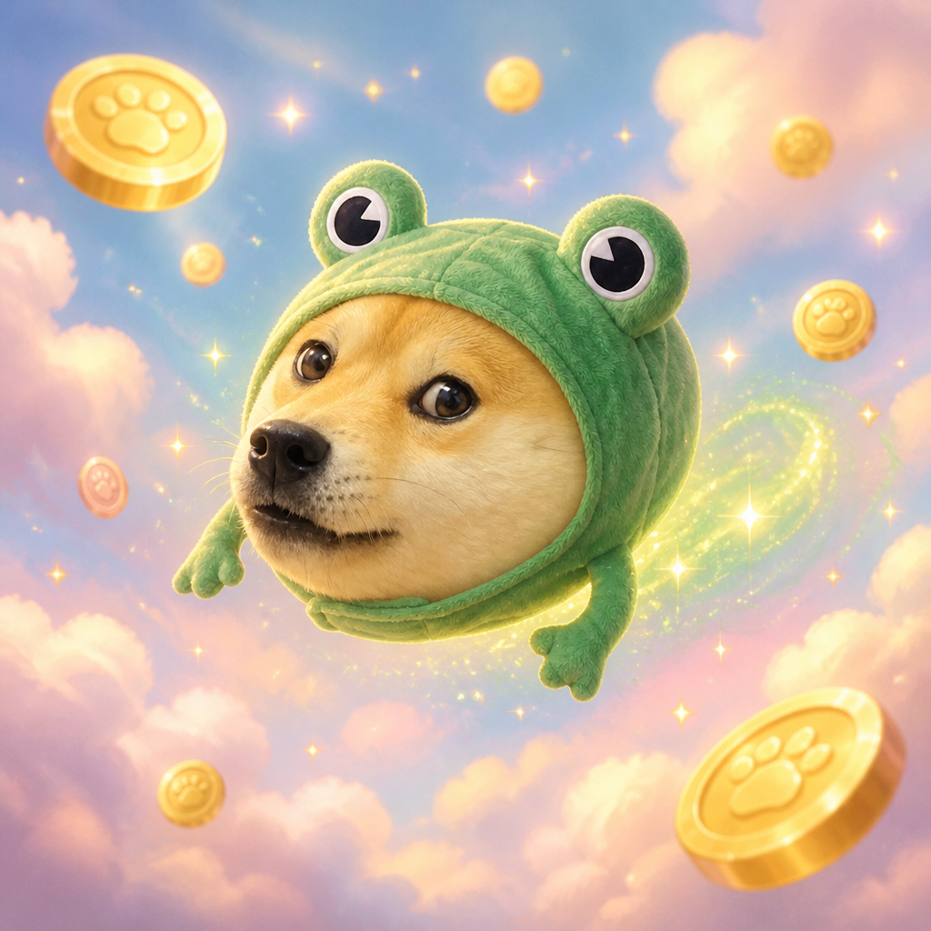 flying FROGE meme